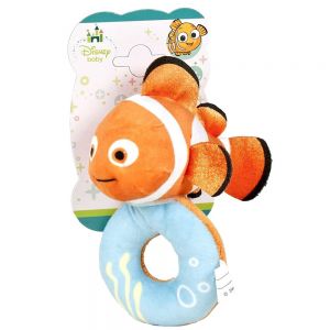 Jucarie din plus zornaitoare Nemo, Finding Dory, 14 cm