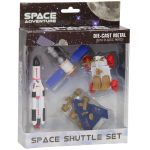 Set 4 figurine din metal/plastic - Vehicule spatiale