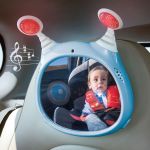 Oglinda muzicala auto pentru supraveghere copil Benbat Oly Blue